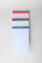 Mini Legal Pad Set, Serious Notes