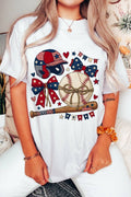LDC American Game Day Fashion Baseball Printed Tee