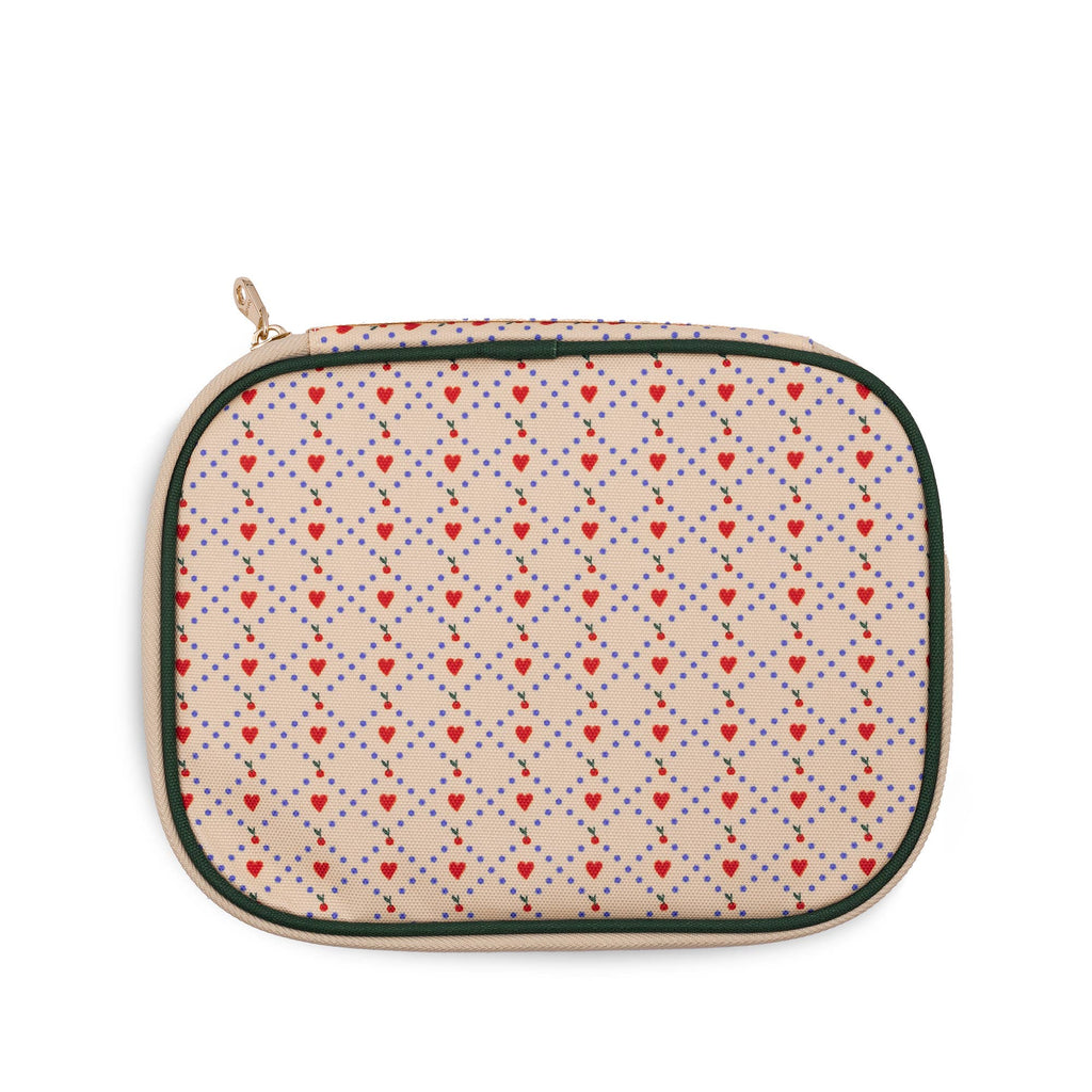 Mobile Tech Pouch, Cherry Hearts