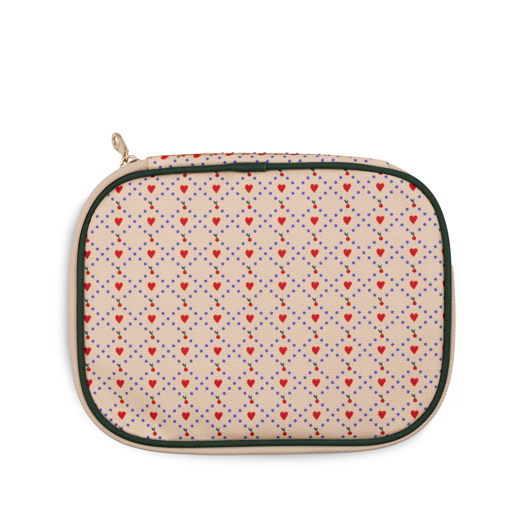 Mobile Tech Pouch, Cherry Hearts