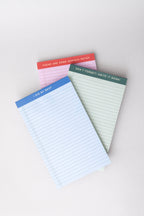 Mini Legal Pad Set, Serious Notes