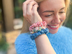 Scrunchie Hair Tie Set - 3 Piece Set - Assorted Styles