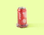 Scalloped Beverage Coaster - Happy Confetti