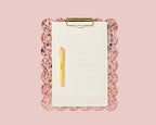 Scalloped Clipboard - Large - Happy Confetti