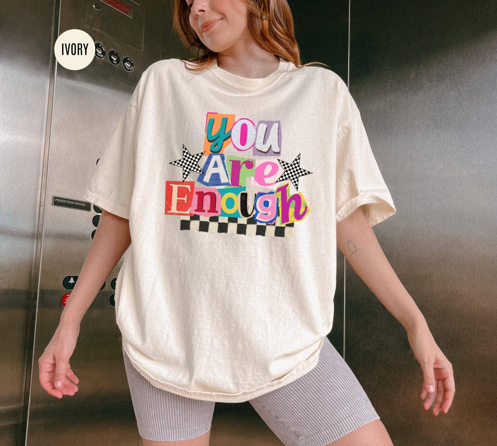Comfort Colors You Are Enough Shirt, Christian Sweater