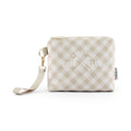 Gingham Neutral Women's Golf Accessories Bag
